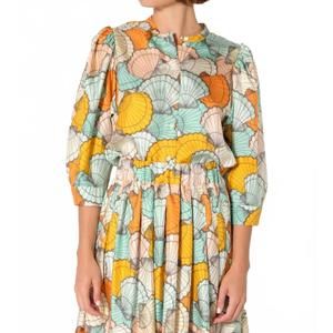 NEW LA PRESTIC OUISTON mona button down shirt in st jacques